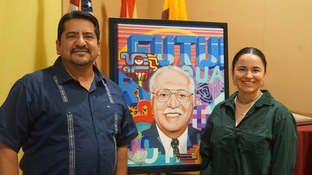Montserrat Arredondo, Pastor Center, ASU, post office, Alberto Olivas
