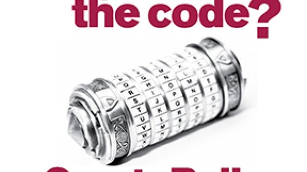 cryptorally graphic with image of cipher